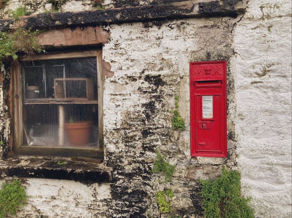 A Victorian era postbox in Calstock, Cornwall.