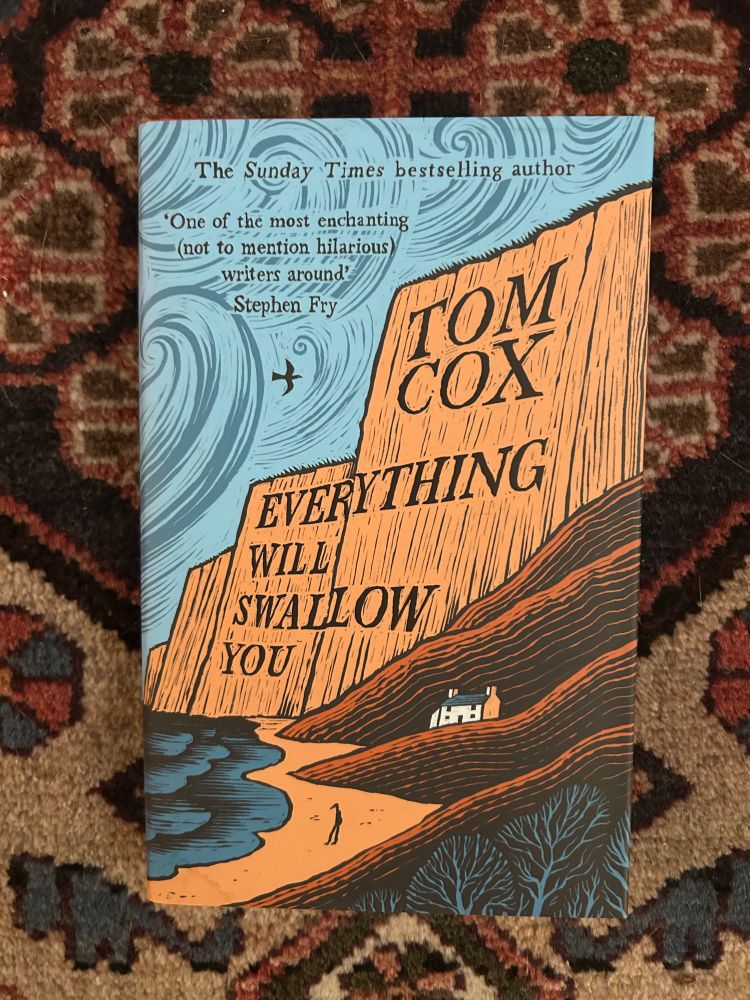 Joe McLaren's fabulous cover for my novel Everything Will Swallow You