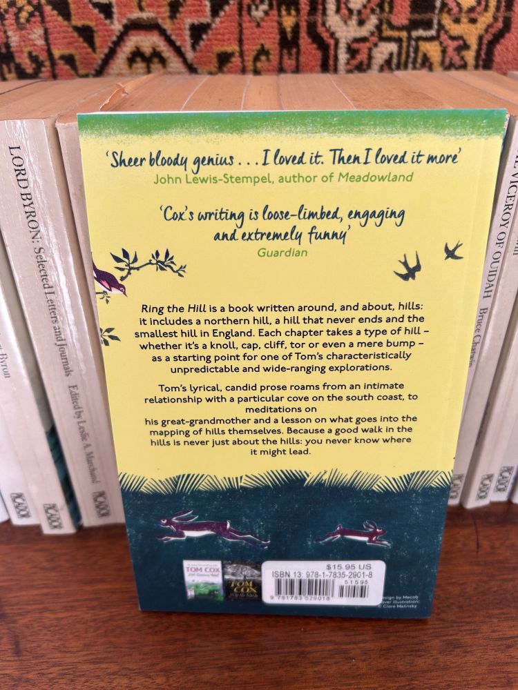 The back cover of Ring The Hill