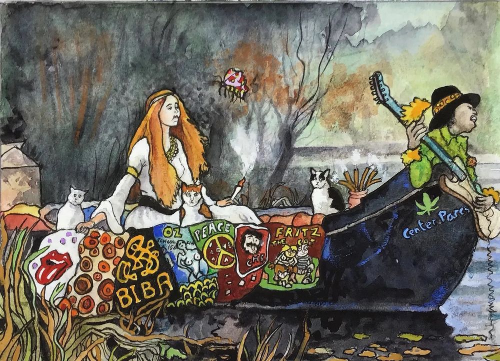 Bridget, Jimi Hendrix and the Lady Of Shallot