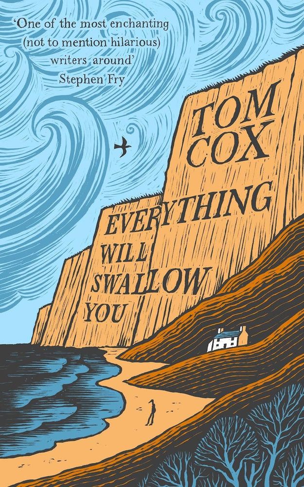 Joe McLaren's cover for my third novel Everything Will Swallow You. The book will be published on September 11th.