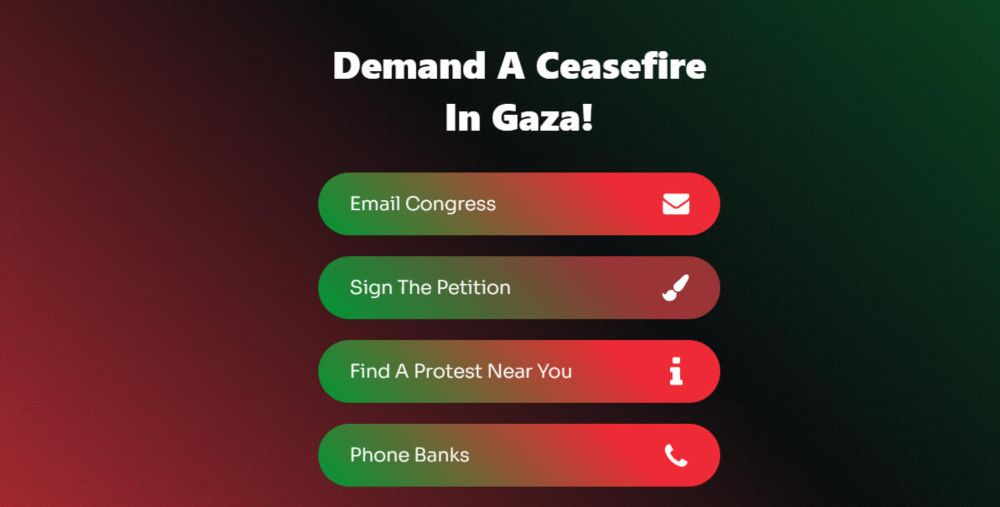 Ceasefire In Gaza NOW!