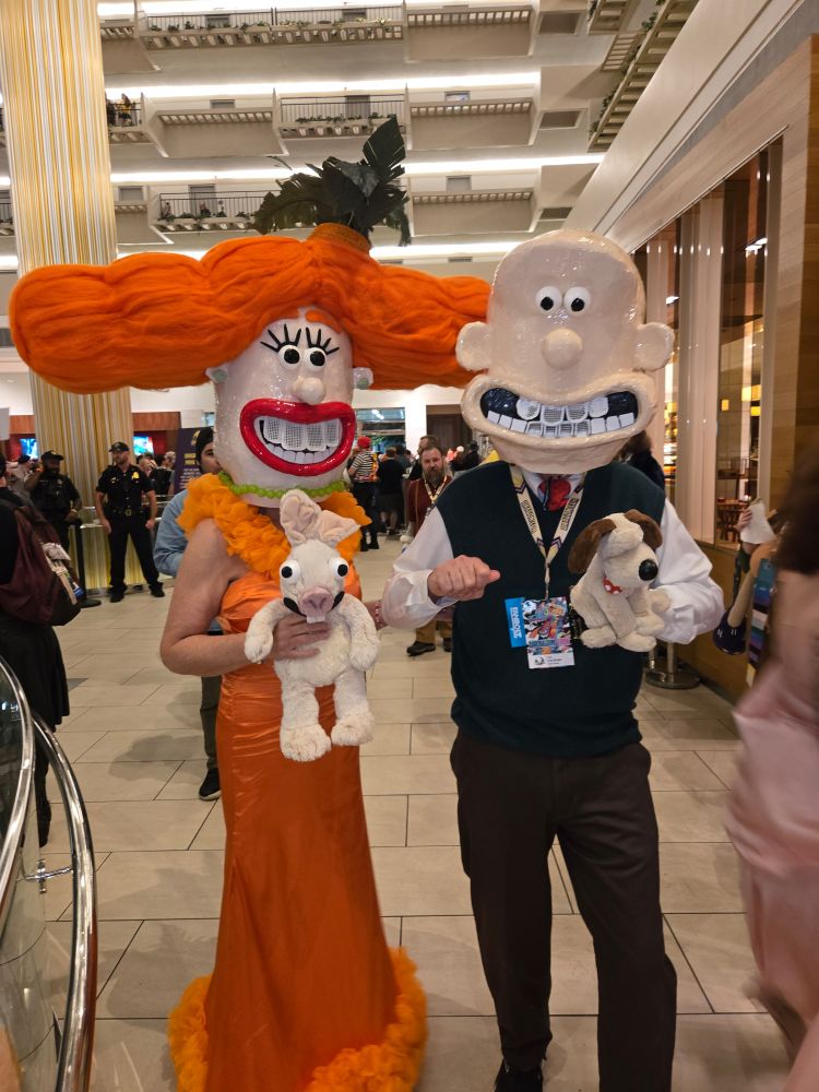 Wallace and not Grommit