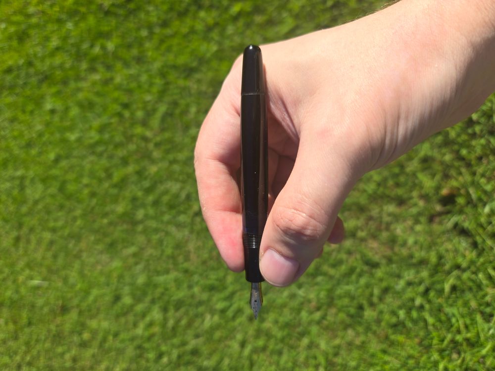 Vintage Montblanc 342 in my hand. 