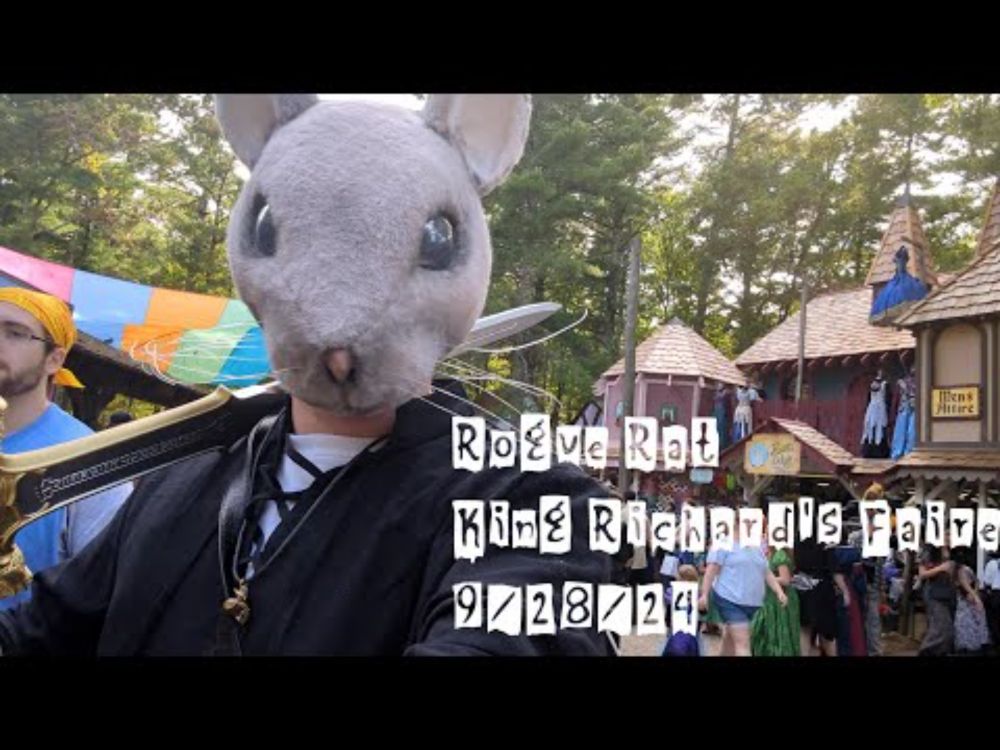 King Richard's Faire 2024 (Rogue Rat Walkabout)