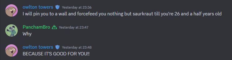 BECAUSE ITS GOOD FOR YOU