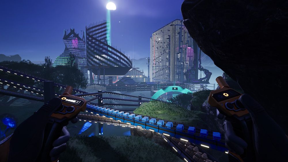 Screenshot of my main factory in the game, Satisfactory.  