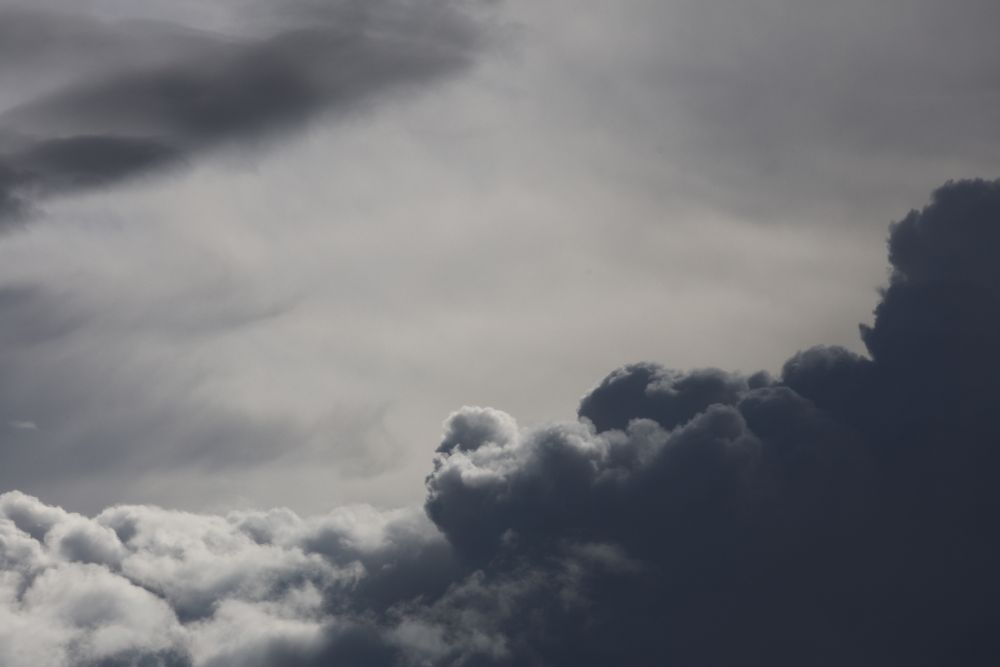 Close-up of rolling clouds