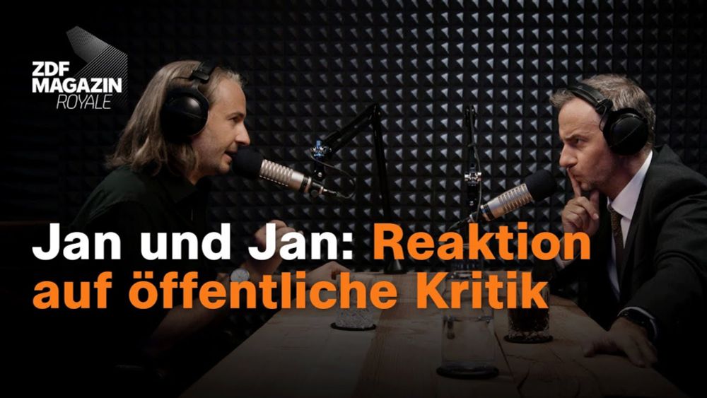 Podcast Jan & Jan: Reaktion auf öffentliche Kritik | ZDF Magazin Royale