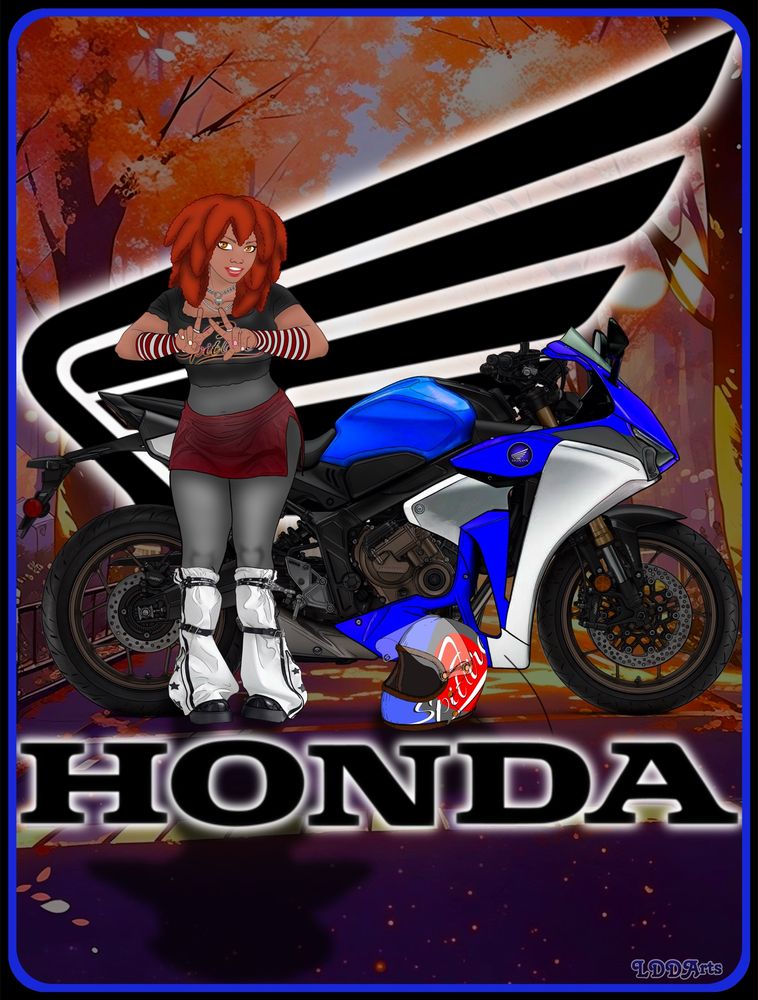 Preferred VA: Zendaya 

Elysia Eryn (based on my oldest daughter) is the older sister of Lottie Lily (based on my youngest daughter). And she is a mechanical whiz kid. She's a builder, engineer, and tech nerd. Being a descent of  Lain/Adelaine, the Living Dead Division watch over their bloodline through the ages. 