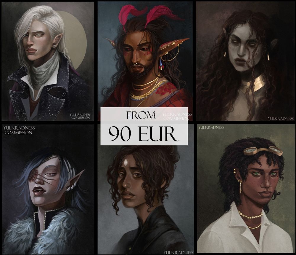 Portrait commissions