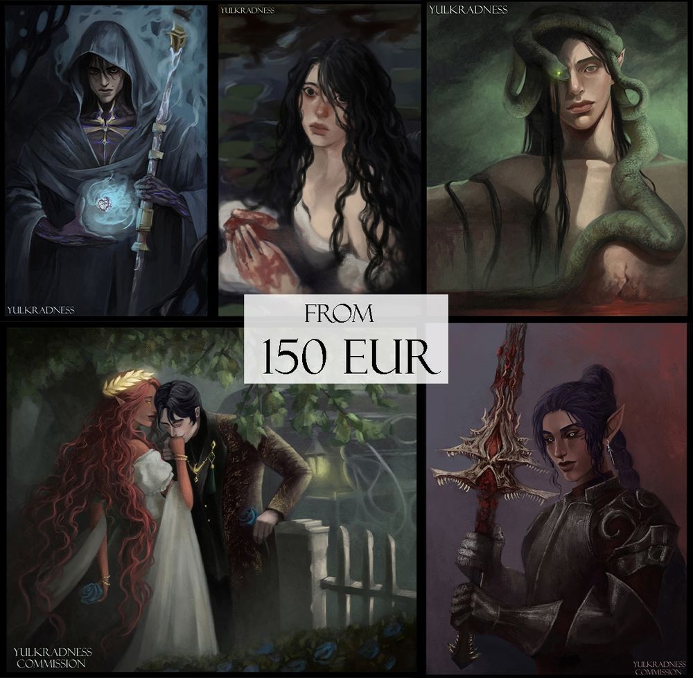Half body commissions
