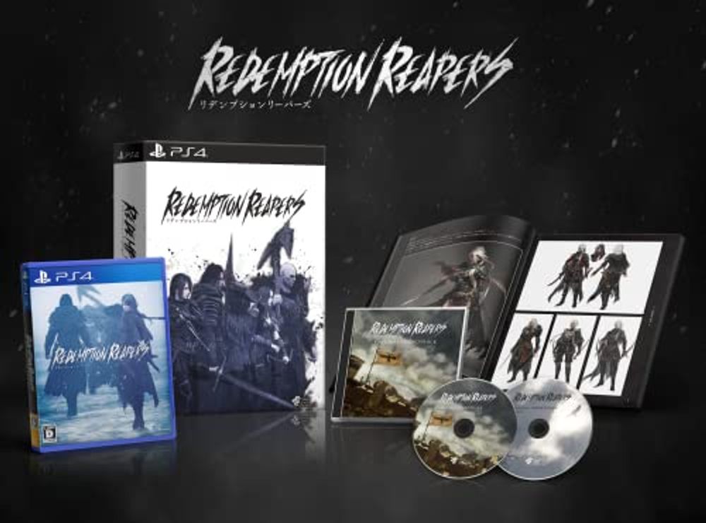 Redemption Reapers(リデンプションリーパーズ) 限定版 -PS4 【特典】アートブック、サウンドトラック(2枚組) 同梱