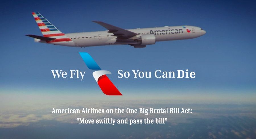 American Airlines: "Move swiftly and pass the bill"