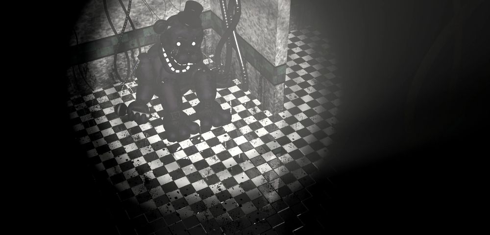 Shadow Freddy from Five Nights At Freddy's 2 thats me btw me as hell 