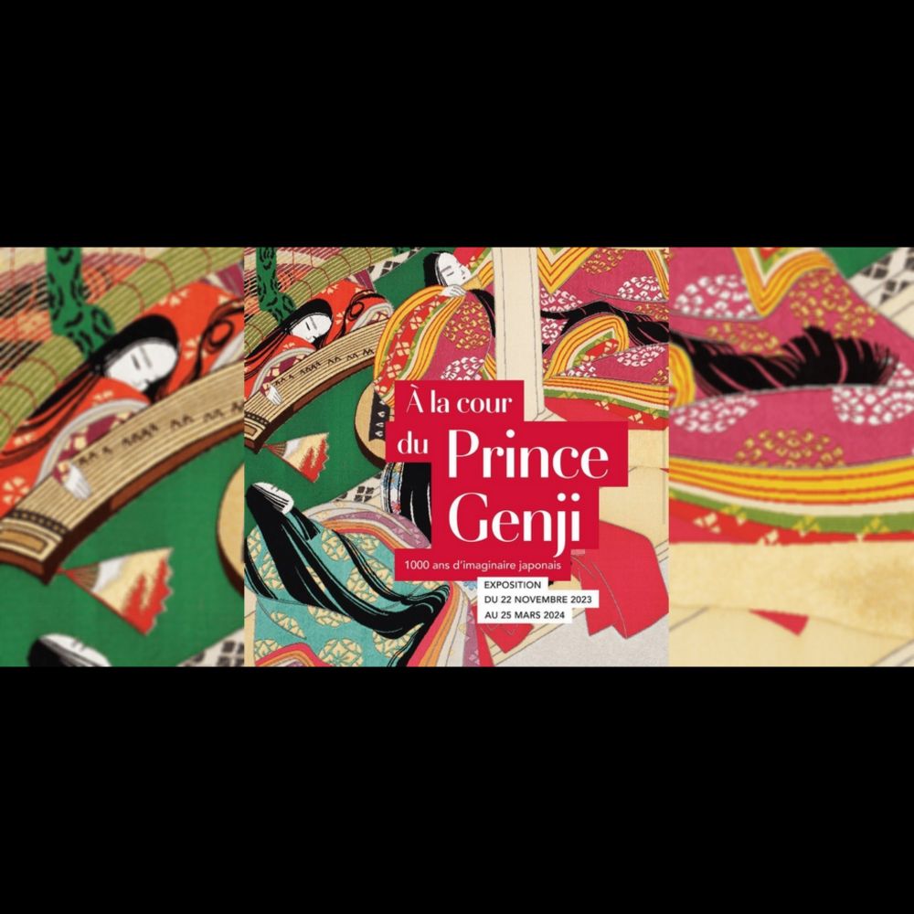 Exposition « À la cour du Prince Genji, 1000 ans d'imaginaire japonais » au musée Guimet