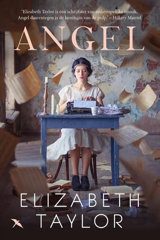 Dutch printing of Elozabeth Taylor’s novel ‘Angel’.