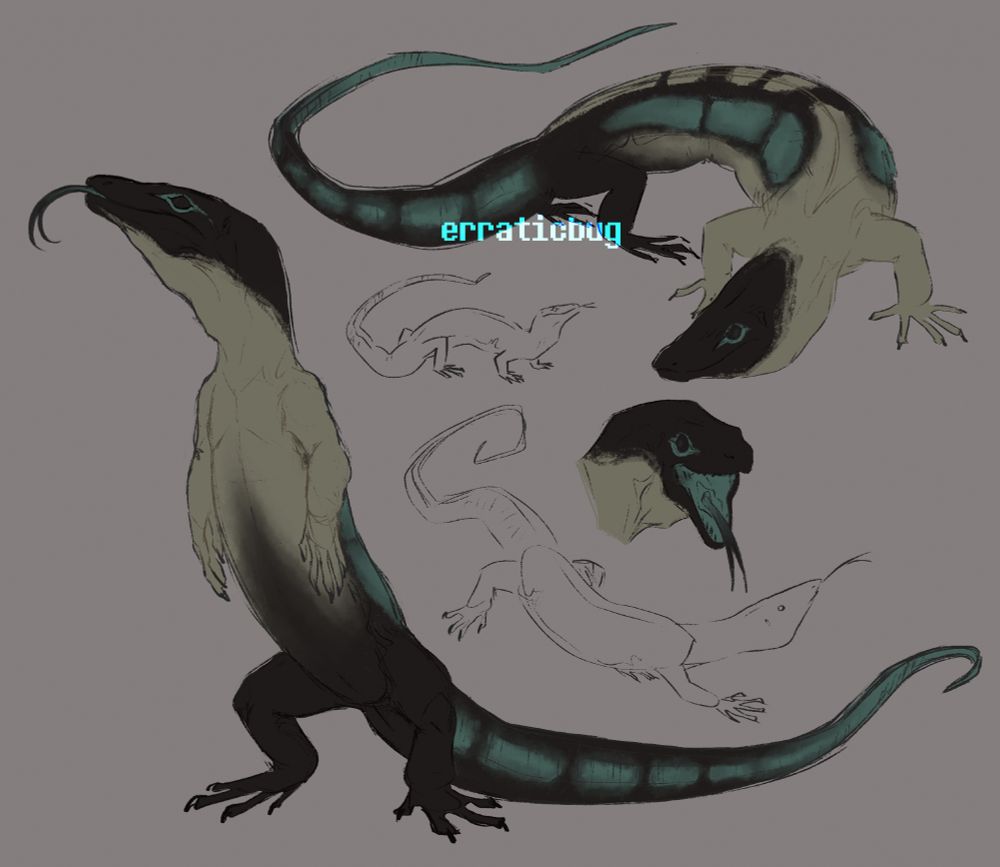 Nameless Megalania (personal sona) 