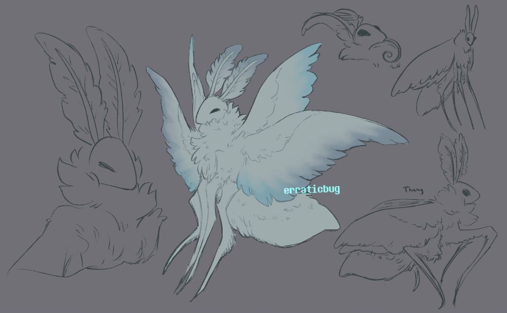 Moth !!!!!! (Rain World Watcher DLC)