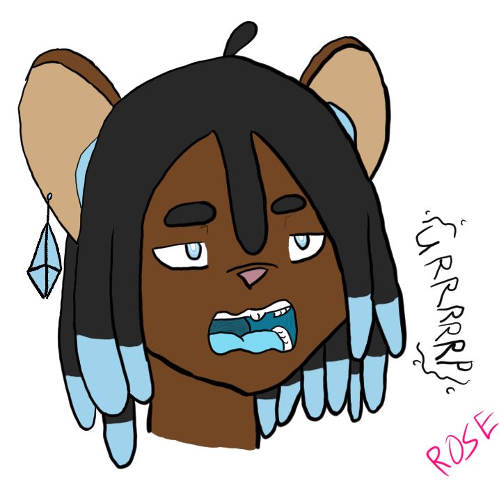 Lori letting out a fat belch