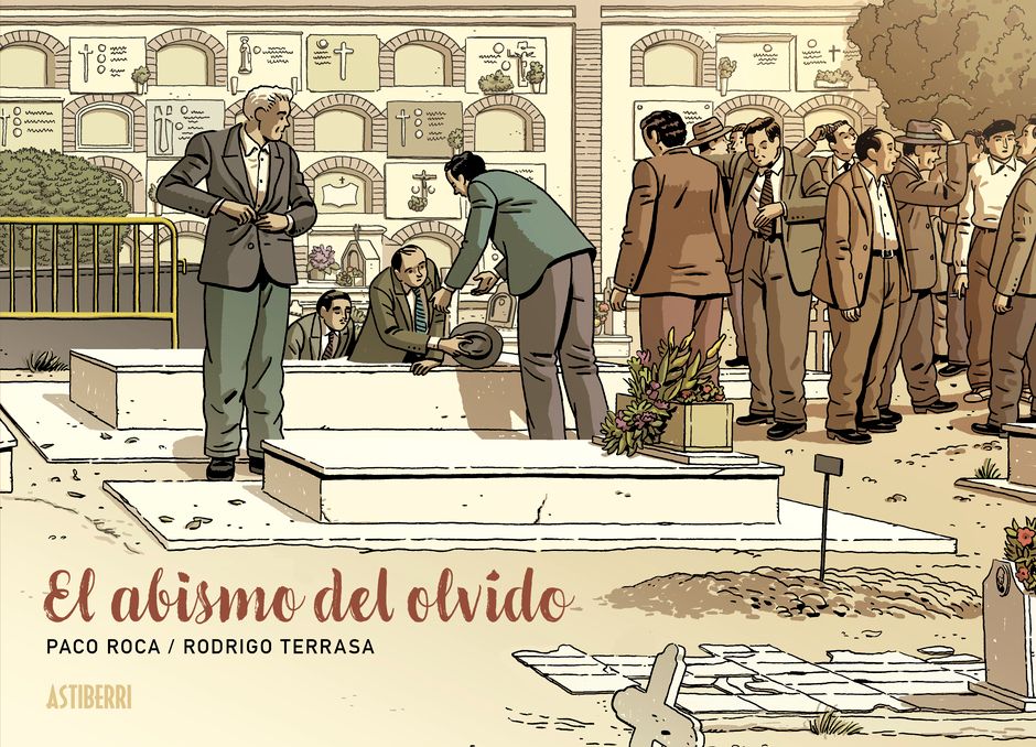 Portada de la novela gráfica "El abismo del olvido"