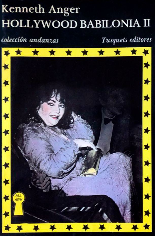Portada del libro "Hollywood Babilonia II" de Kenneth Anger