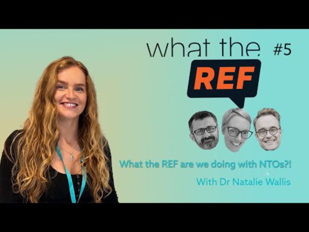 Ep5. What the REF are we doing with NTOs?!
