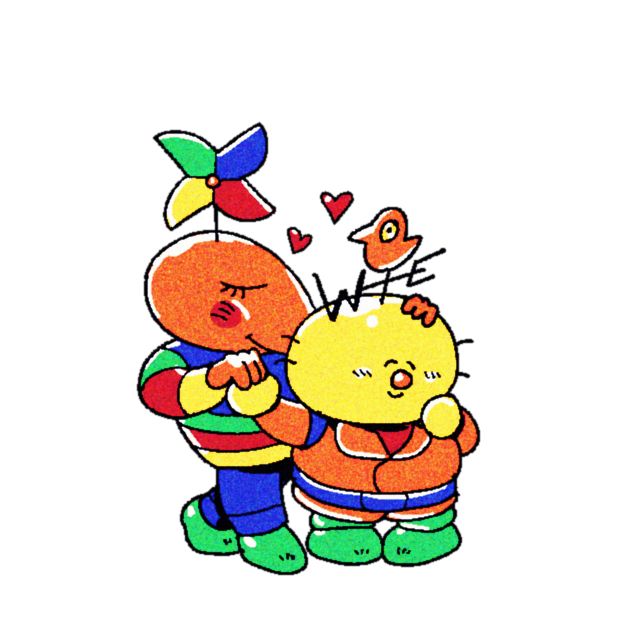 Pinwheel embracing Vane