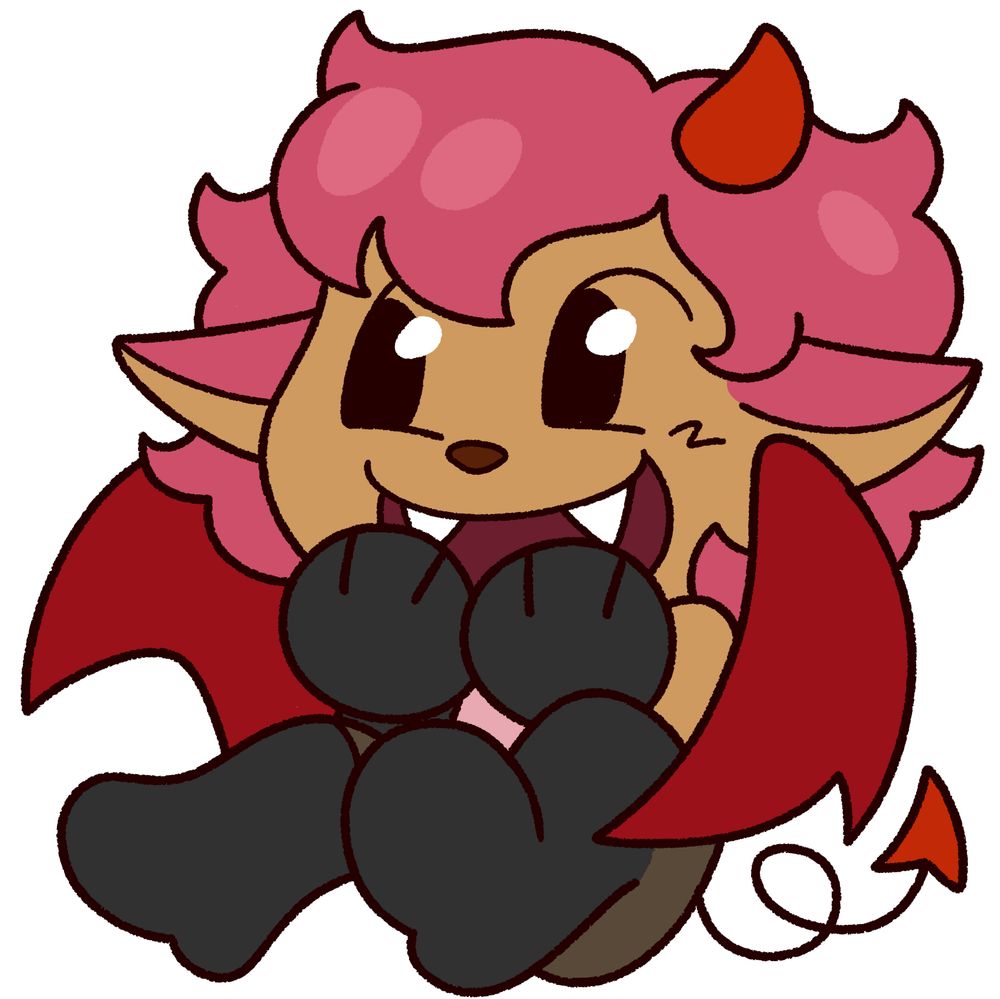 chibi drawing of a vampire
