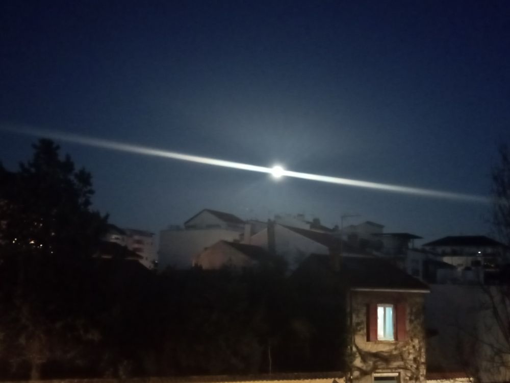 Photo de la lune, Monchat Lyon 3