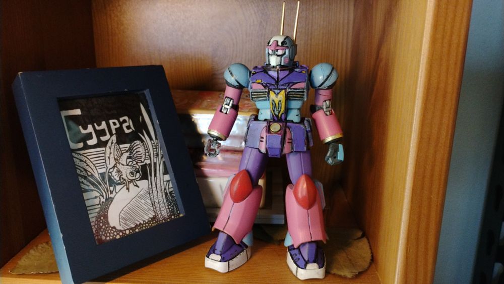 full assembled kg-666 dragon cannon (minus wings and sword)