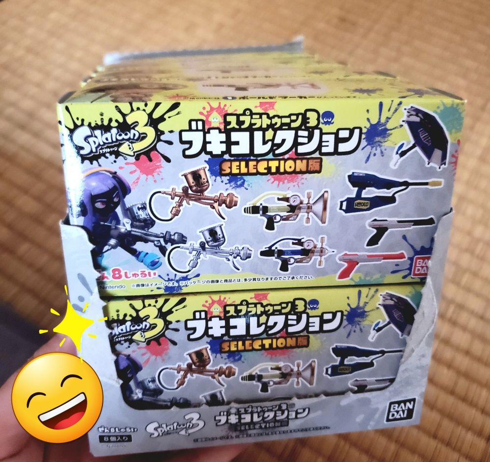 スプラトゥーン3 ブキコレクションSELECTION版 大人買いしちゃった！全部で8種類4,000円超え……！