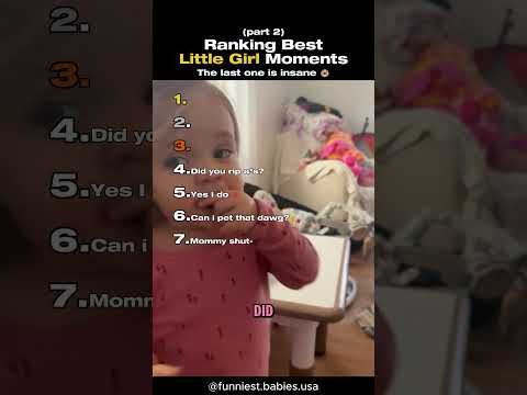 Ranking Best Little Girl Moments 👧 (Part 2)