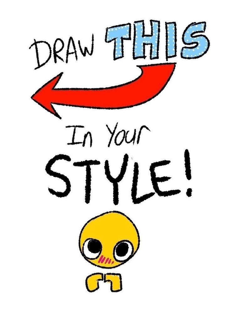 Draw this in your style!