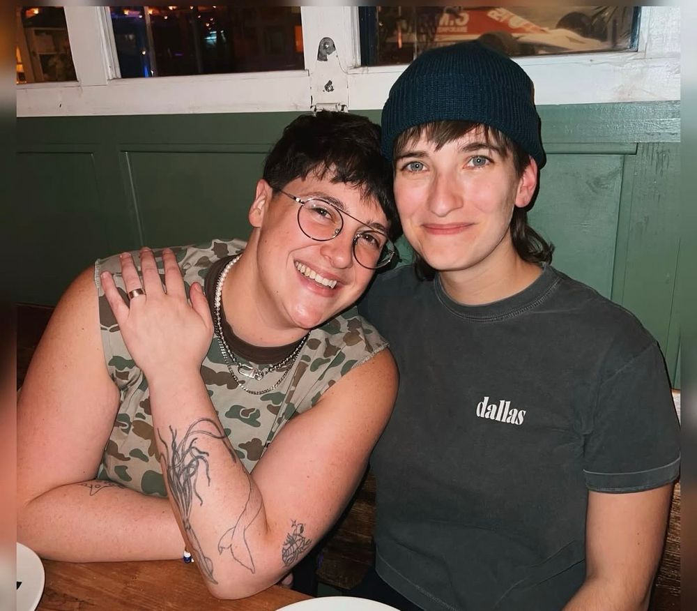 Izzy Gleicher and Paige Seber