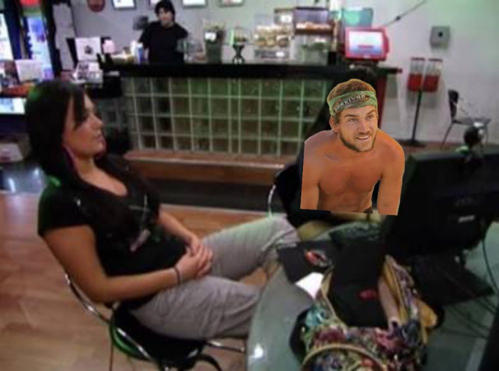 Jwoww and JT writing a note
