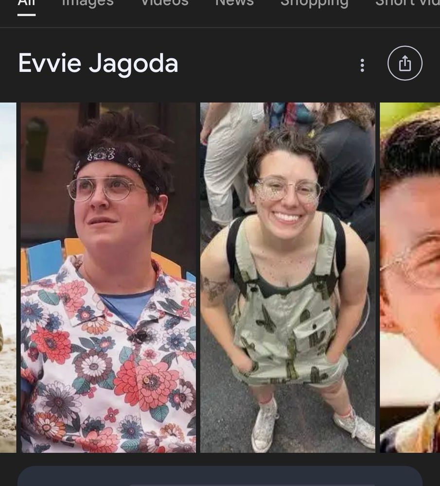 A photo of Izzy Gleicher and Dr. Evvie Jagoda on a google search for Dr. Evvie