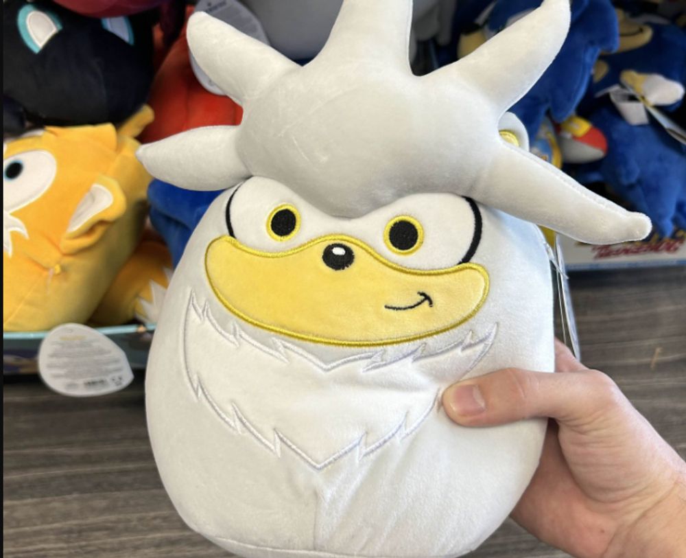 All New Sonic Squishmallows Are Hitting Stores, Including Silver and Dark Chao!