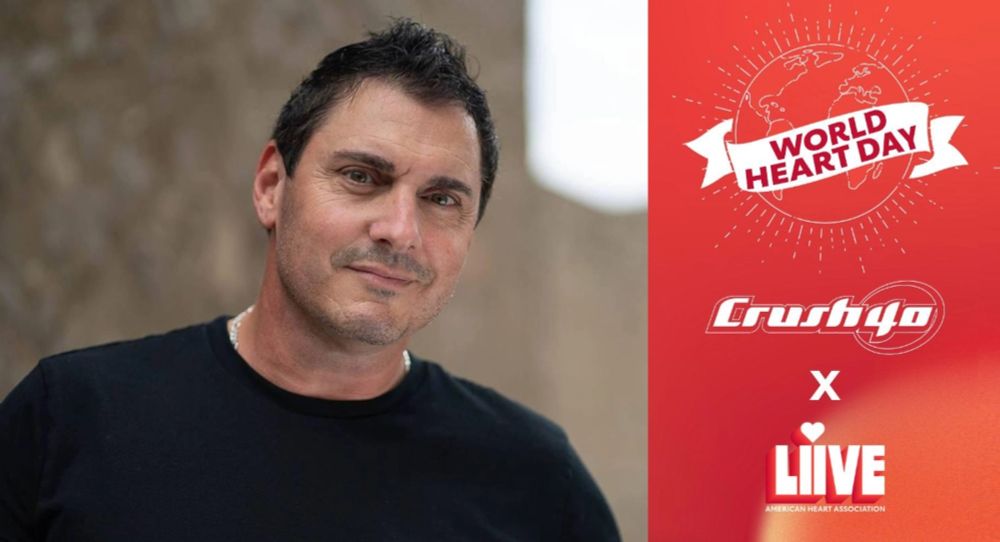 Johnny Gioeli Headlines American Heart Foundation's 'Crush 40 Crushes $40k' Community Fundraiser