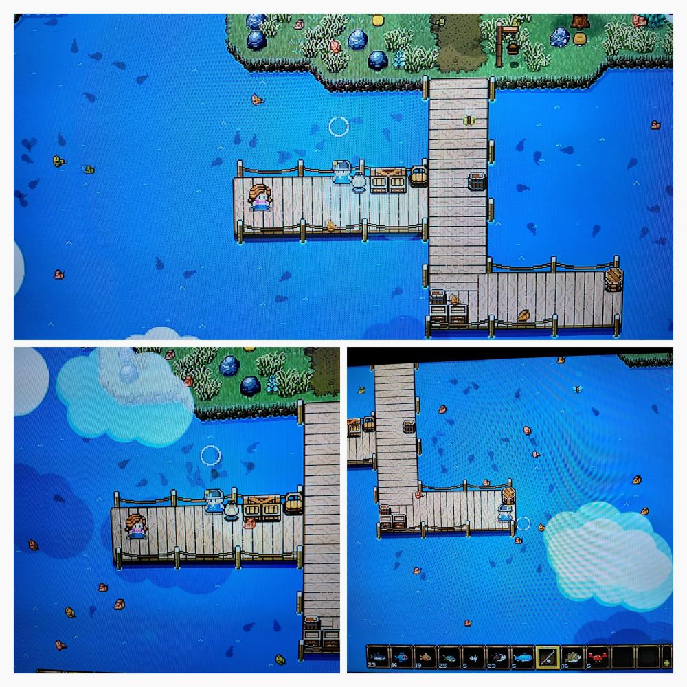 キャトルカントリーというゲーム画面