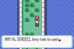 Combat de la route 110 de pokemon rubis saphir contre le rival 