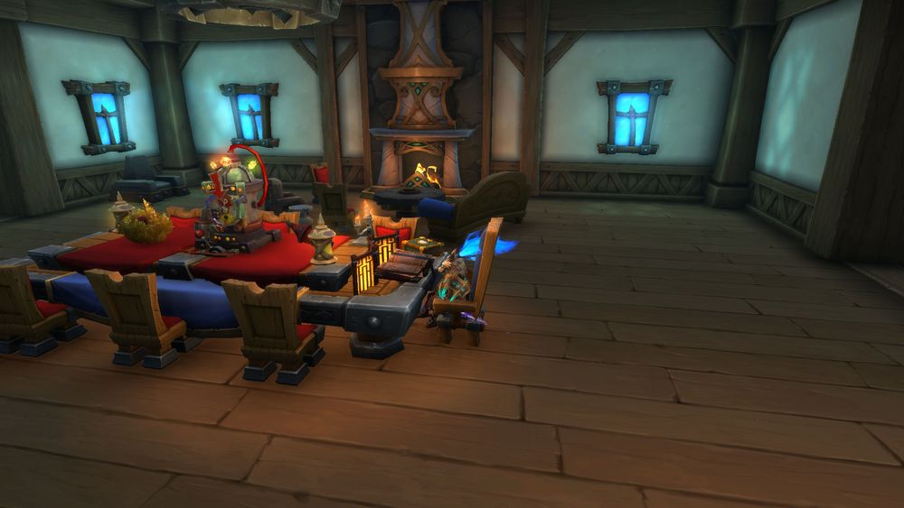 Gaming table housing wow