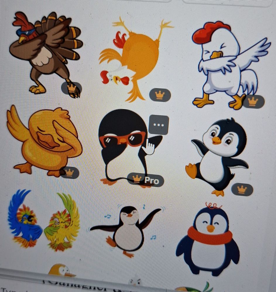 9 bonkers images of bird. Three are dabbing. A chicken is breakdancing.