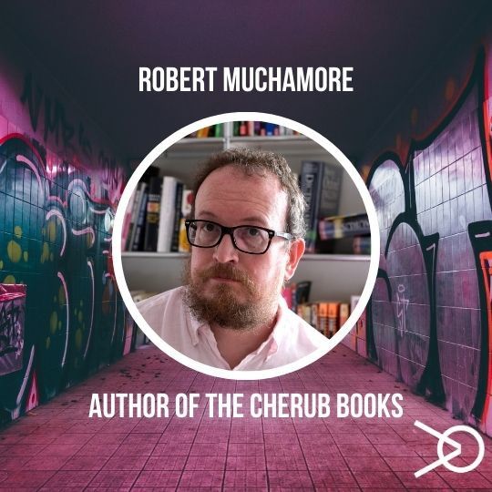 Robert Muchamore, author of the CHERUB books