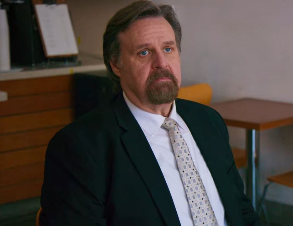 Guy with goatee from Itysl episode one staring forlornly 