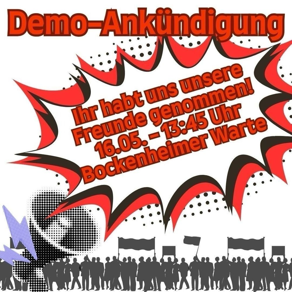 Flyer zur Demo