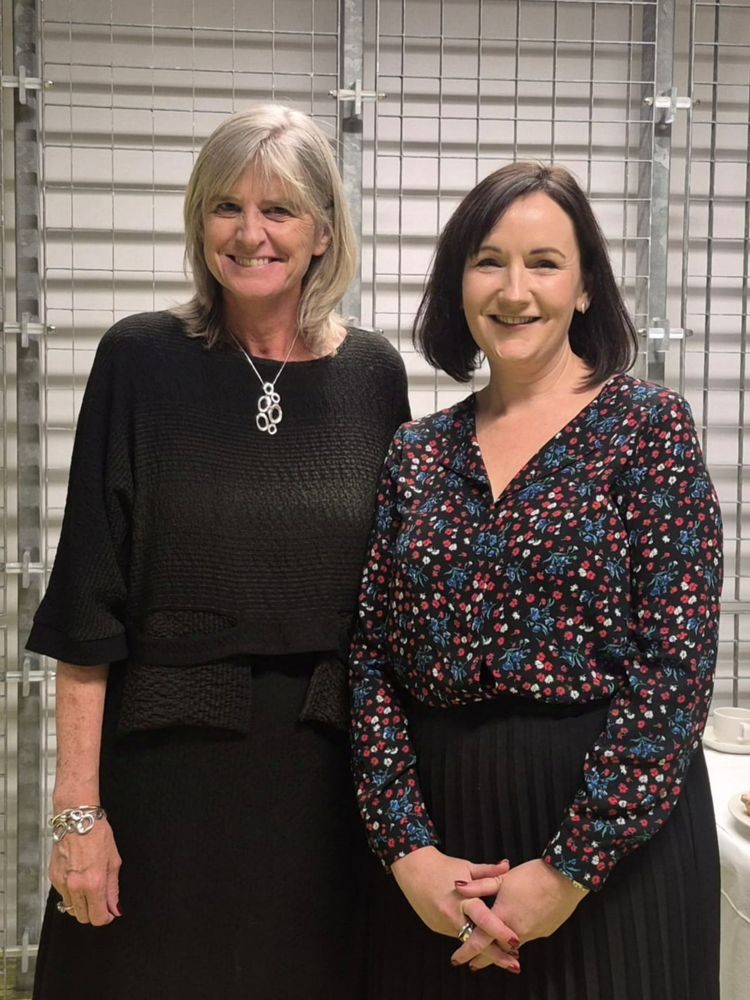 Dr Fiona King, DCU and Irene Stone