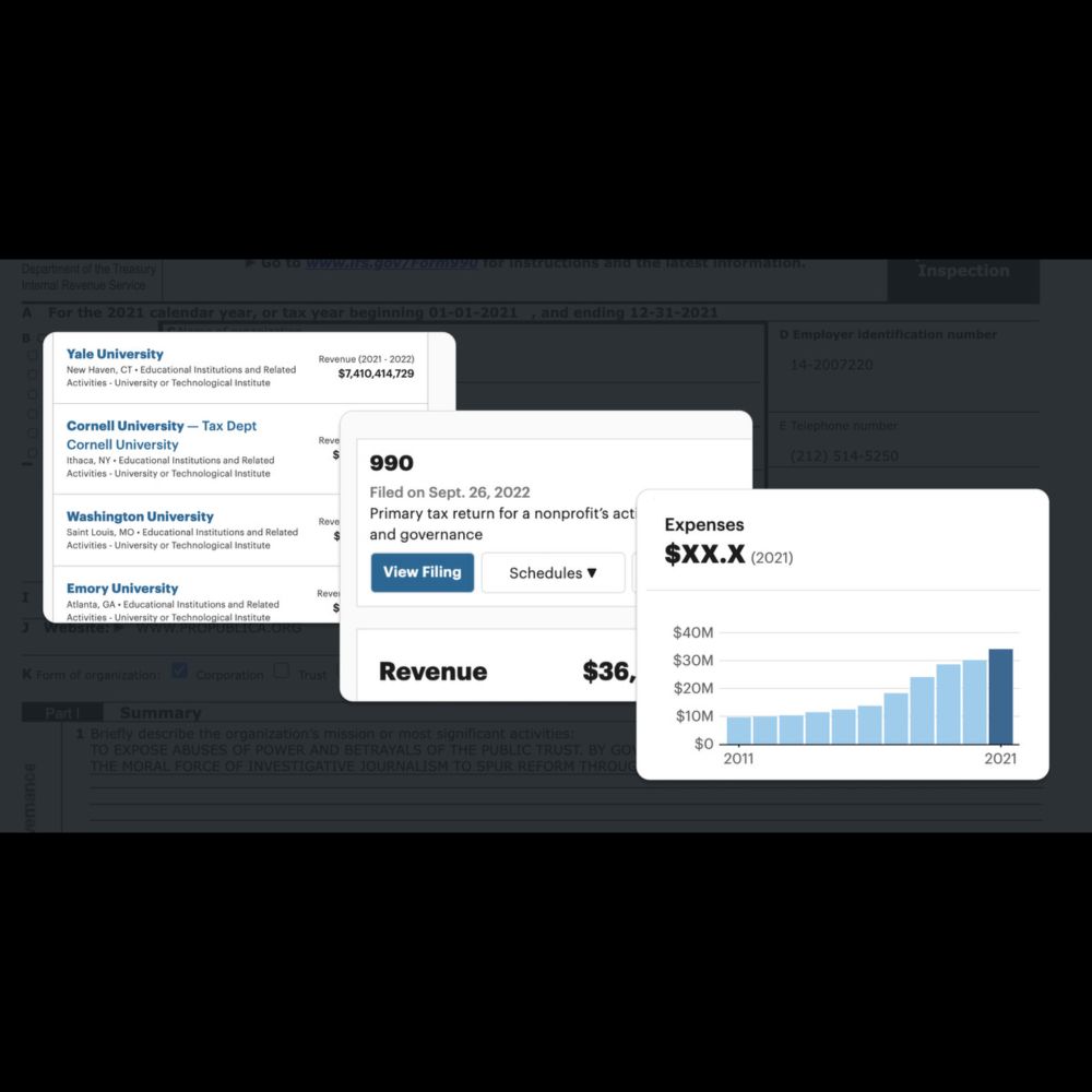 ProPublica’s Nonprofit Explorer Gets Email Alerts and Other Major Improvements
