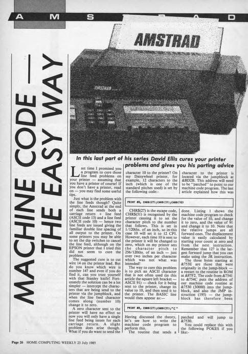 Home Computing Weekly Magazine Issue 122, page 26

Full mag --> https://archive.org/stream/home-computing-weekly-122#page/n25