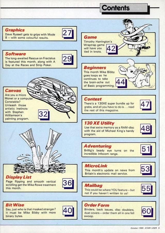 1985:

 Atari User Issue 6 October 1985, page 5

Full mag --> https://archive.org/stream/Atari_User_Issue_6_October_1985#page/n4